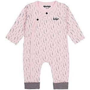 Dirkje Babysuit, overall, pyjama, roze, 6 Maanden