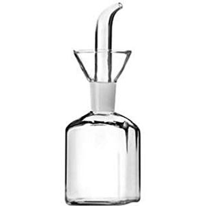 IBILI Fles voor consumptie 125 ml van glas, transparant, 13 x 6 x 6 cm