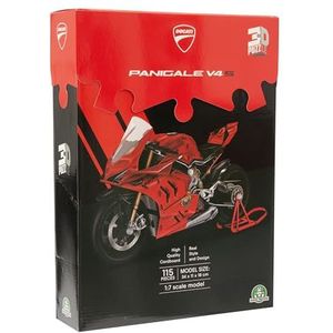 GP Sport, 3D-puzzel, Moto Ducati Penigale V4, 120 stukjes, DUP02, rood