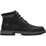 Refresh - 17321702-MARRON - Enkellaarsjes - Bruin - Plat - Ritssluiting - Casual