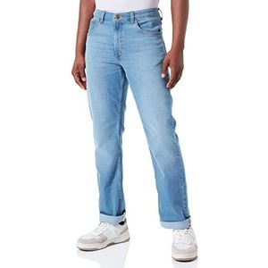 Lee Men's Brooklyn Jeans, Fresh MID Worn IN, 44W / 32L