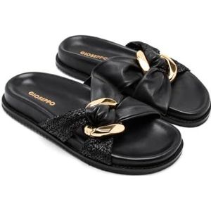 GIOSEPPO T-STAR Sandalen - Zwart - Leer - Biologische Sandalen