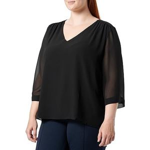 s.Oliver Sales GmbH & Co. KG/s.Oliver Damesblouse 3/4 mouw blouse 3/4 mouw, zwart, 42
