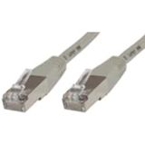 MicroConnect FTP CAT6 5M Grijs PVC