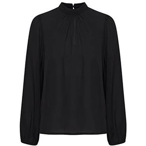 ICHI IHCELLANI LS blouse dames, 194008/zwart, 36