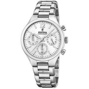 Festina Dameshorloges analoog kwarts 32002166, zilver, Eén maat, armband