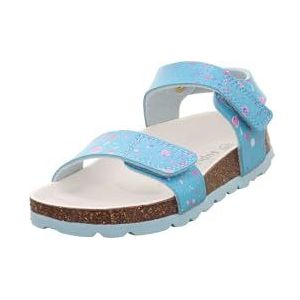 Superfit 1000123 Pantoffels voor meisjes, Blauw 8020, 24 EU