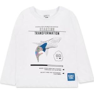 Tuc Tuc T-shirt voor meisjes, Wit, 5 Jaren