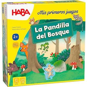 HABA 306610 - Mijn eerste spelletjes - De bossenband, kinderspel met observatietafel en herinnering. Meer 2 jaar