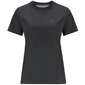 Jack Wolfskin Switte T-shirt, Phantom, S dames, Phantom, S