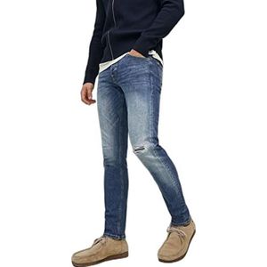 JACK & JONES Male Slim Fit Jeans Glenn Original RA 091, Denim Blauw, 28W x 32L