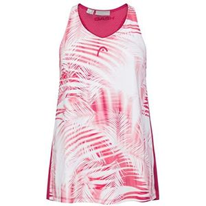 HEAD Agility tanktop meisjes, mulberry/print, 152