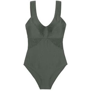 DORINA Saint Tropez-Shaping_eendelig badpak voor dames, Groen, XS