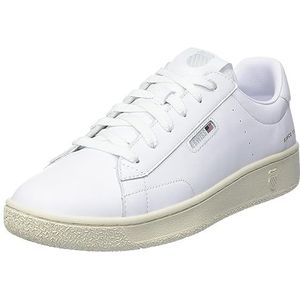 K-Swiss - Slammklub CC - Sneakers - Wit - Rubberen Buiten- en Imeva Tussenzool