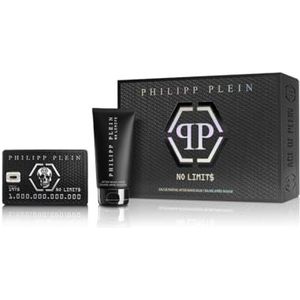 Philipp Plein – Ace of Plein heren set met Eau de Parfum No Limits 50 ml en after shave 50 ml – herenparfum en aftershave – Oosterse en houtachtige noten – houtachtig oosters