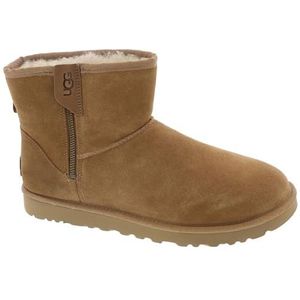 UGG Klassieke Mini Bailey Zip Boot voor dames, Kastanje, 37 EU