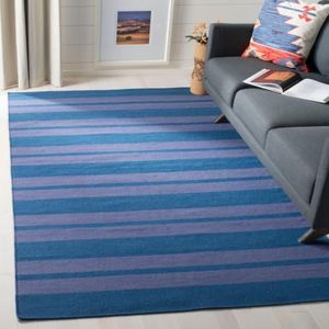 Safavieh Brady Dhurrie tapijt turquoise blauw/lavendel 121 X 182 cm