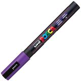 uni-ball 186534 - POSCA marker met fijne ronde punt, paars