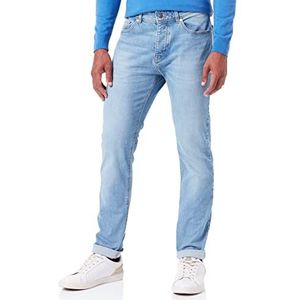 United Colors of Benetton Heren Broeken, Blauwe Denim 913, 33W