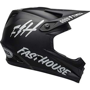 BELL Full-9 Fusion MIPS MTB Full Face Helm 2019: Fasthouse Mat Zwart/Wit 2XL 61-63cm