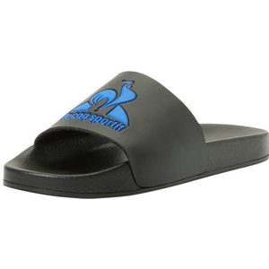 Le Coq Sportif Slide HF FEF PS Full Black/Blue sneakers, uniseks, volwassenen, maat 33, Zwart (Full Black) Blauw, 33 EU