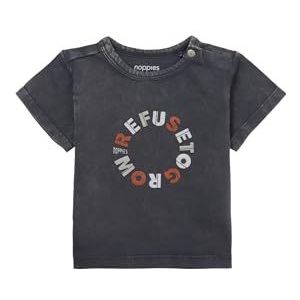 Noppies Baby Boys Tee Minonk T-shirt met korte mouwen voor jongens, Asfalt - P524, 50 cm