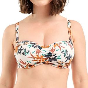 SANS COMPLEXE - Stay Cation - Bandeau Bikini-BH - Wit - Microvezel