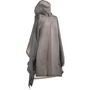 Totes Dames Unisex regenponcho mode sjaal, Rook, One size