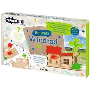 moses. FenoMINT Bouwpakket windmolen, experiment op het thema windenergie, experimenteerdoos en knutselset, educatief speelgoed voor kinderen vanaf 8 jaar