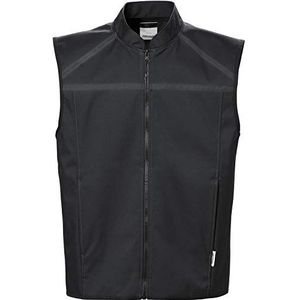 FRISTADS softshell jas Fusion mouwloos kleur zwart mt. XL 100% polyester