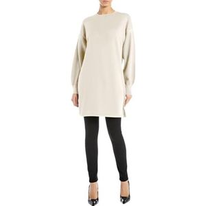 REPLAY Oversized gebreide jurk voor dames, 300 Winter White, L