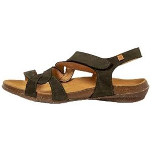 El Naturalista N5079 Wakataua Damessandalen, kaki, 36 EU breed