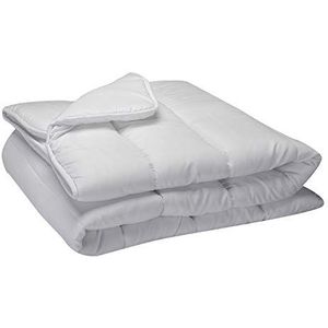 Pikolin Home - Anti-mijt vezeldekbed, herfst-winter, 300 gr/m², wit, 220 x 220 cm bed 135/140 (alle maten).