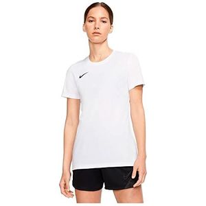 Nike Dames Short Sleeve Top W Nk Df Park Vii Jsy Ss, Wit/Zwart, BV6728-100, M