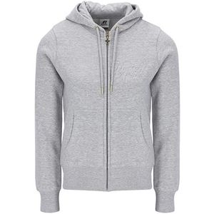 Russell Athletic A31132-SR-603 Rach-Zip Through Hoody Dames Lange Mouw Pullover Pearl Maat XS