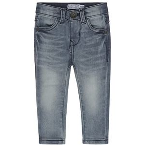 DIRKJE Babyjongens blauw trekkoord jeans, Blauwe jeans, 80 cm