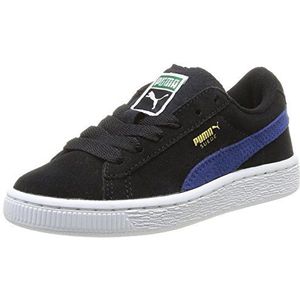 Puma Suede Jr, Jongens Hi-Top, Zwart (Zwart/Limoges/Team Gold), 1.5 UK (34 EU), Zwart Zwart Limoges Team Goud, 1.5 UK