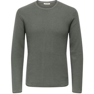 ONLY&SONS - ONSERIC REG 12 STRUC CREW KNIT NOOS - Gebreide Pullover - Heren