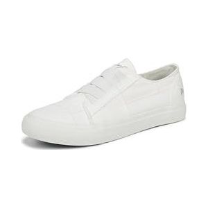 Blowfish Obst Sneaker voor dames, Witte kleur gewassen canvas, 37 EU