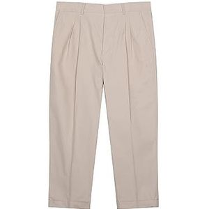Seidensticker Studio - Lange Chinobroek - Zand - Katoen