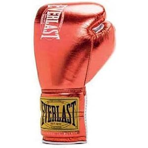 Everlast Unisex bokshandschoenen voor volwassenen 1910 Pro Fight Glove gevechtshandschoenen rood 8 oz 0.2 kg