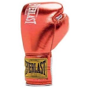 Everlast Unisex bokshandschoenen voor volwassenen 1910 Pro Fight Glove gevechtshandschoenen rood 8 oz 0.2 kg