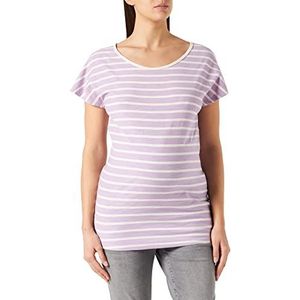 Noppies Dames Tee Short Sleeve Stripe Kenton T-shirt, Orchid Mist, 36