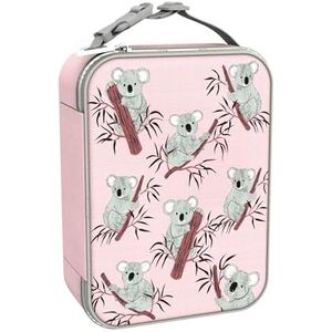 ION8 - Geïsoleerde Lunchtas Koala Design, Gemakkelijke 3-zijdige Ritssluiting, Naamlabel, Binnen 6 Uur Fris, Ophangbare Nylon Draagriem, Machinewasbaar, Koala, Medium, Polyester