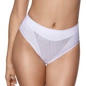 Selene Norma, 2 broekjes met hoge taille, Wit, 48