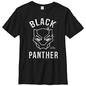 Marvel jongens - Bold Panther T-shirt T-Shirt Zwart XS