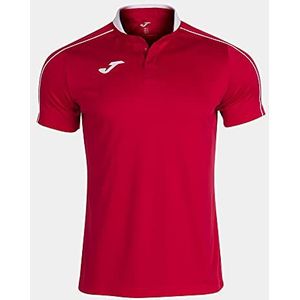 Joma 2XS Poloshirt met korte mouwen, uniseks, volwassenen, rood