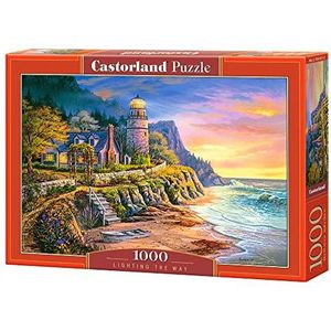 Castorland C-104161-2 Lighting The Way, puzzel met 1000 stukjes, kleurrijk