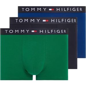 Tommy Hilfiger Heren 3P Trunk Anchor Blauw/Des Sky/Nou Groen XXL, Anker Blauw/Des Sky/Nou Groen, XXL