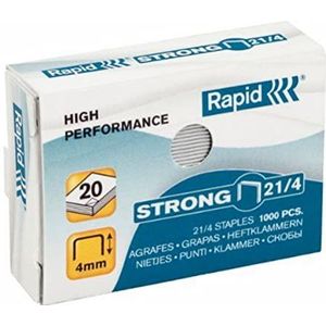 Rapid Nietjes (21/4 mm, strong, verzinkt) 1000 stuks